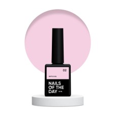 NAILSOFTHEDAY Bottle gel 02 – сверхпрочный гель (бледно-розовый), 10 мл