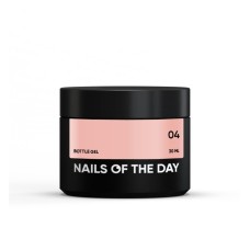 NAILSOFTHEDAY Bottle gel 04 – сверхпрочный гель (молочно-бежевый), 30 мл