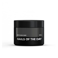 NAILSOFTHEDAY Bottle gel clear – прозрачный сверхпрочный гель, 30 мл