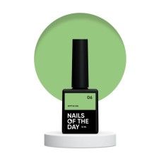 NAILSOFTHEDAY Bottle gel 06 – сверхпрочный гель (светло-салатовый), 10 мл