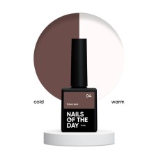 NAILSOFTHEDAY Termo base 04 – термо база молочный шоколад+молочный, 10 мл