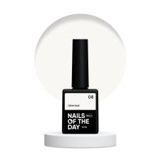 NAILSOFTHEDAY Cream base 08 – молочная база для чувствительных ногтей, 10 мл