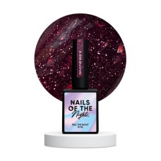 NAILSOFTHENIGHT Reflective base 12 — камуфлирующая светоотражающая база с шимером, 10 мл