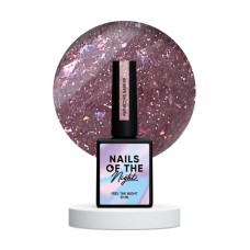 NAILSOFTHENIGHT Reflective base 09 — камуфлирующая светоотражающая база с шимером, 10 мл