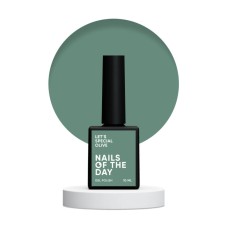 NAILSOFTHEDAY Let's special Olive — холодный оливковый гель–лак для ногтей, перекрывающий в один слой, 10 мл