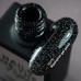 NAILSOFTHENIGHT Manhattan gel polish - черный с теплым коричневым подтоном с голографиком шимером светоотражающий гель-лак для ногтей, 10 мл