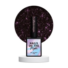 NAILSOFTHENIGHT Grenadine gel polish — бордовый светоотражающий гель-лак для ногтей, 10 мл