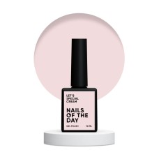 NAILSOFTHEDAY Let's special Cream - кремовый гель-лак для ногтей, перекрывающий в один слой, 10 мл