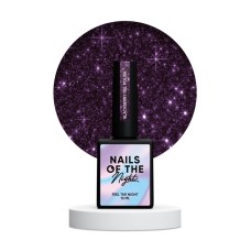 NAILSOFTHENIGHT Blackberry gel polish - фиолетовый светоотражающий гель-лак для ногтей, 10 мл