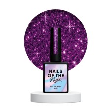 NAILSOFTHENIGHT Cosmopolitan gel polish — темно-розовый светоотражающий гель-лак для ногтей, 10 мл