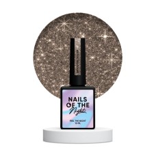 NAILSOFTHENIGHT Baylis gel polish — золотой светоотражающий гель-лак для ногтей, 10 мл