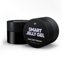 NAILSOFTHEDAY Smart Jelly gel 07 – нежно-лиловый строительный гель желе для ногтей, 15 гм.