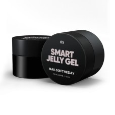 NAILSOFTHEDAY Smart Jelly gel 05 – светло-коричневый строительный гель желе для ногтей, 15 гм.