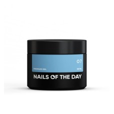 NAILSOFTHEDAY Premium gel 07 - строительный гель (бледно-голубой), 30 мл