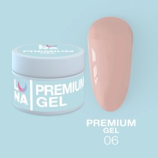 Гель для наращивания LunaMoon Premium Gel №6 15 мл