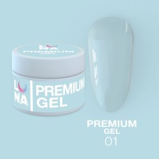 Гель для наращивания LunaMoon Premium Gel №1 15 мл