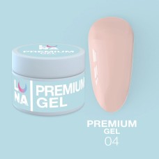 Гель для наращивания LunaMoon Premium Gel №4 15 мл