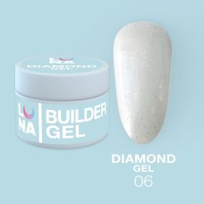 Гель для наращивания LunaMoon Diamond Gel №6 15 мл