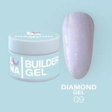 Гель для наращивания LunaMoon Diamond Gel №9 15 мл