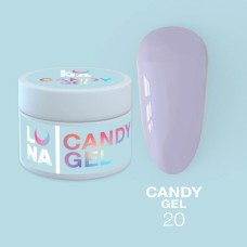 Гель для наращивания LunaMoon Candy Gel №20 15 мл