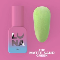 Топ LunaMoon Top Matte Sand Green 13 мл