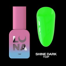 Топ LunaMoon Top Shine Dark Green 13 мл