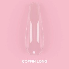 Гелевые типсы LunaMoon Coffin Long