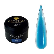 Гель для наращивания Crystal Professional Builder Gel Vitrage №8 30 мл