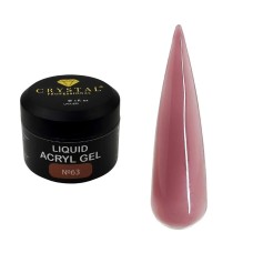 Гель Crystal Professional Liquid Acryl Gel №63 30 мл