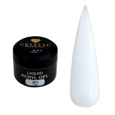 Гель Crystal Professional Liquid Acryl Gel №Milk 30 мл