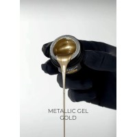 Гель Crystal Professional Metallic Gel Gold  5 мл