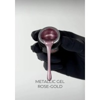 Гель Crystal Professional Metallic Gel Rose-Gold  5 мл