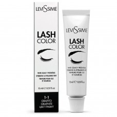 Краска для ресниц и бровей LeviSsime Lash Color 1.1 графит 15 мл