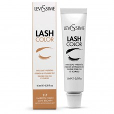 Краска для ресниц и бровей LeviSsime Lash Color 7.7 светло-коричневый 15 мл