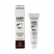 Краска для ресниц и бровей LeviSsime Lash Color 3.7 коричневый 15 мл