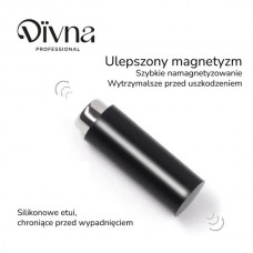 Силиконовый магнит DIVNA Magnes Silikonowy do kociego oka BLACK mocny